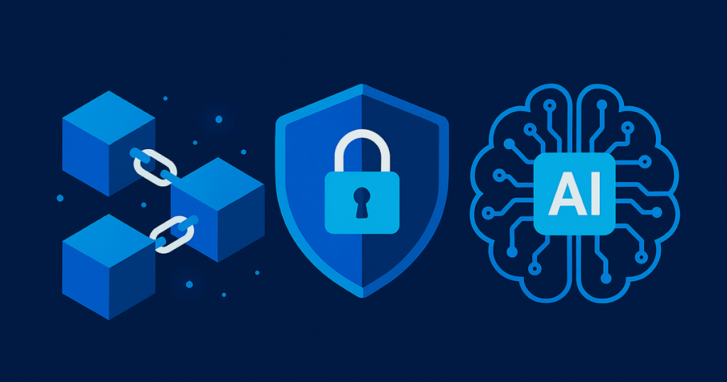 blockchain in artificial intelligence security, secure ai models, ai trust and data protection in hindi, blockchain applications in ai, ethical ai systems