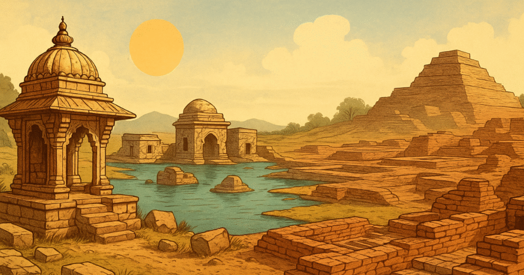 lost ancient cities of india lost cities of india, ancient indian civilizations, dwarka harappa lothal history in hindi, missing historical cities india