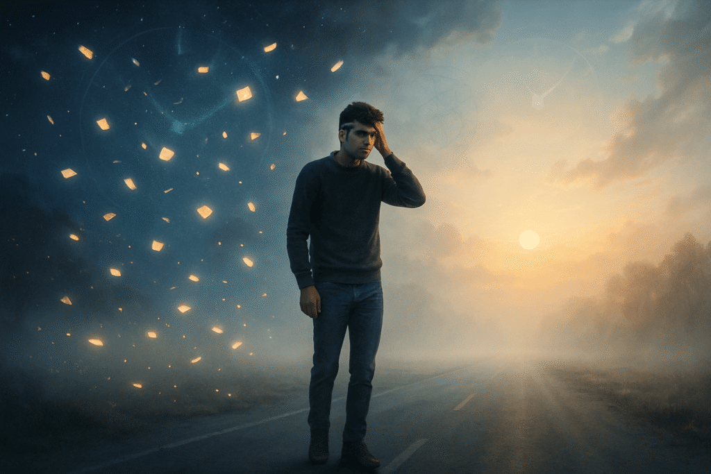 What is Déjà Rêvé? Explore the mysterious brain phenomenon where dreams feel real. Understand the difference between Déjà Rêvé and Déjà Vu, how memory and the subconscious mind work together, and what science and psychology reveal about this strange experience — all explained in Hindi.